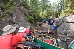 BWCA portage landing