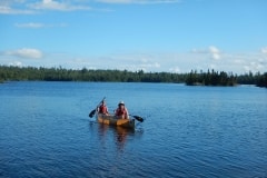 Paddlers in the BWCA