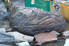 Ribbon Rock at Isle of Pines