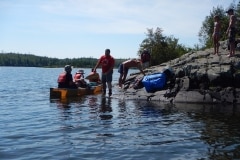 Ensign Lake campsite