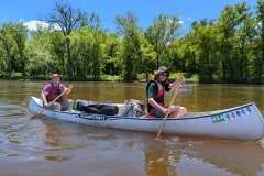 WI River canoeing