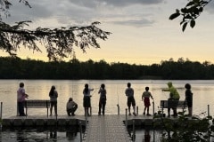Sunset fishing