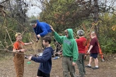 Rope bridge fun